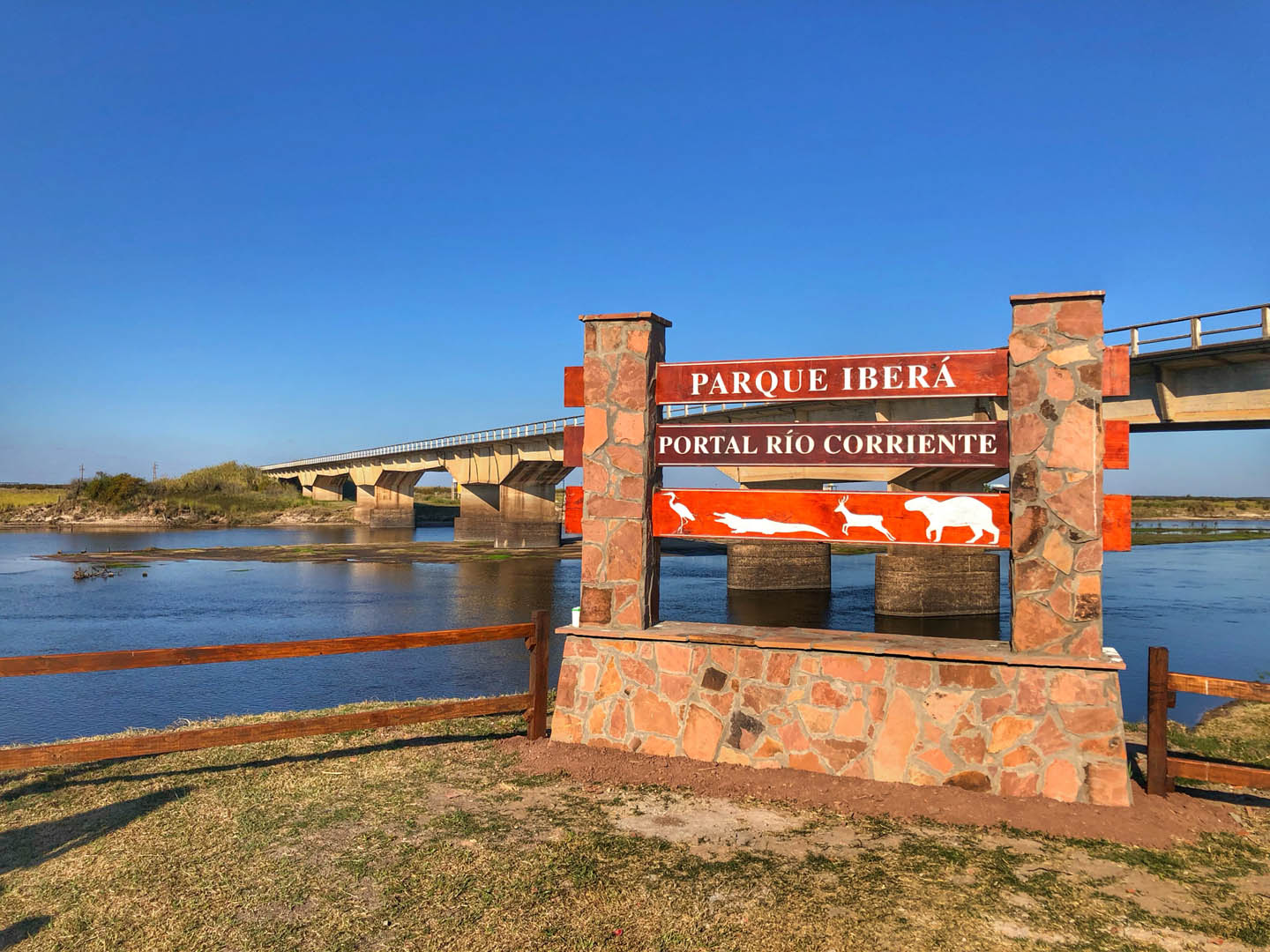 Vista panorámica de los Esteros del Iberá